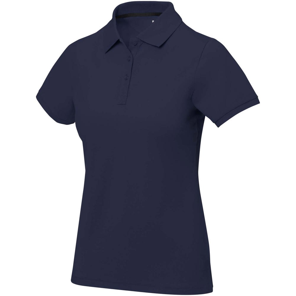Calgary damespolo met korte mouwen - Marineblauw