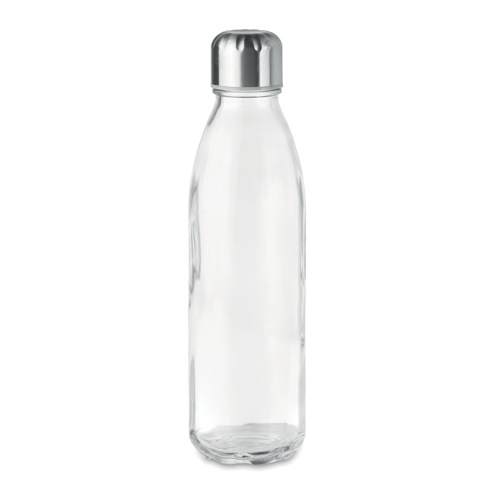 ASPEN GLASS - Glazen drinkfles 650ml - Transparant