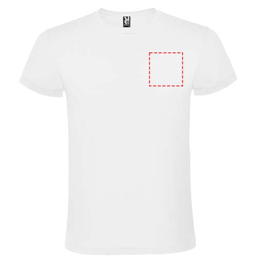 Atomic unisex T-shirt met korte mouwen