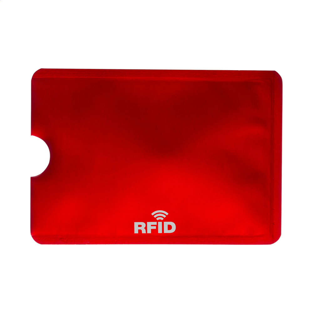 Allux - creditcard houder - rood