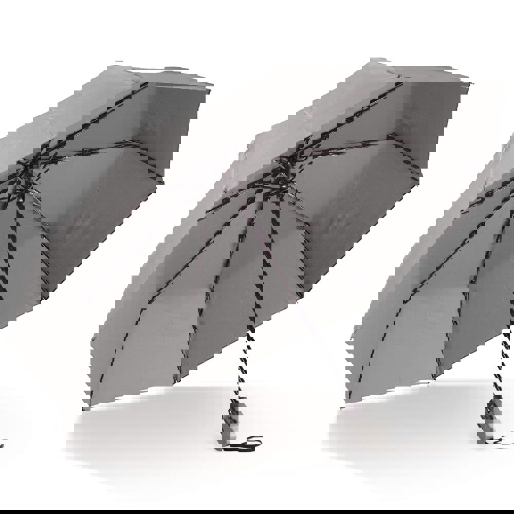 Luxe opvouwbare paraplu 22” auto open/auto sluiten - Grijs