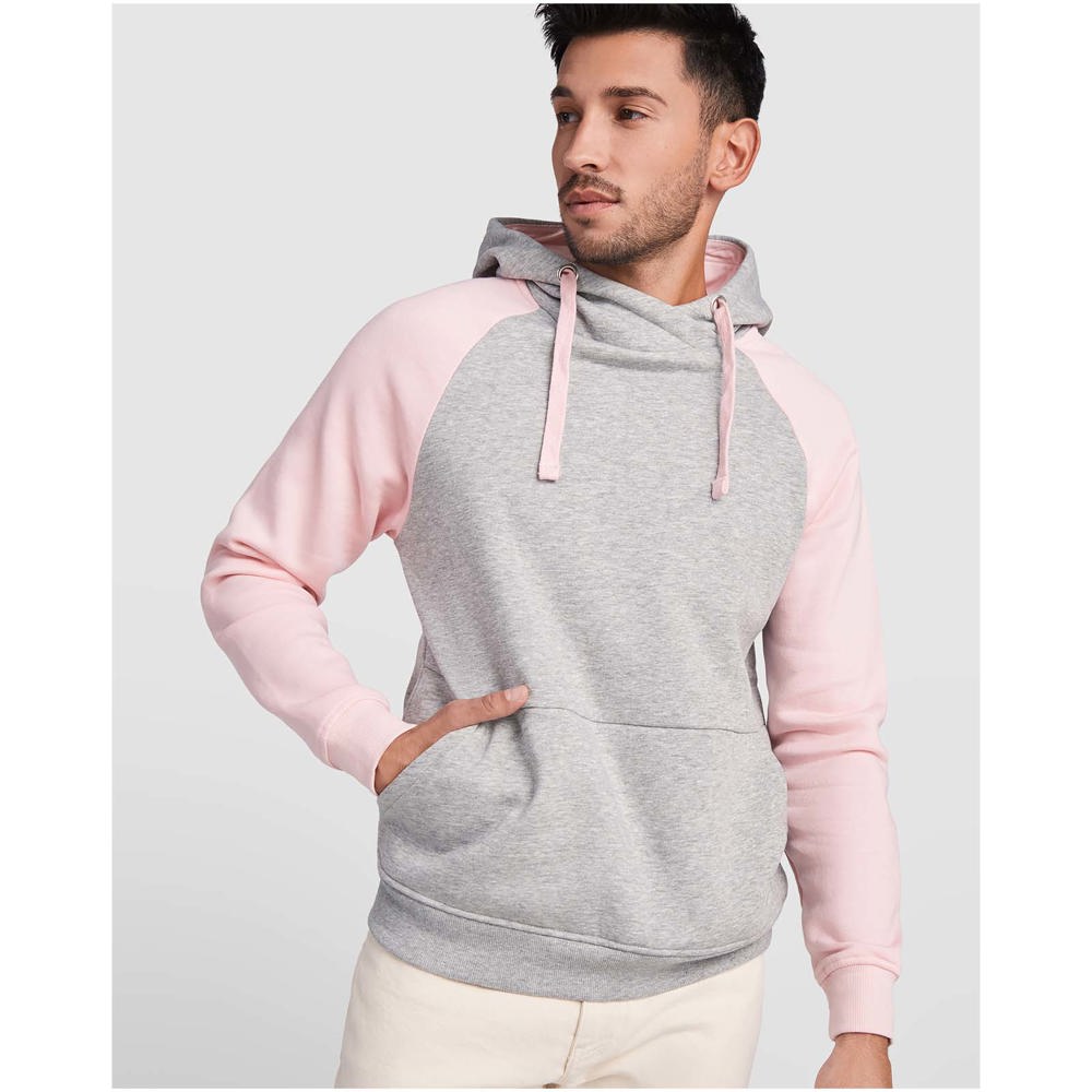 Badet unisex tweekleurige hoodie