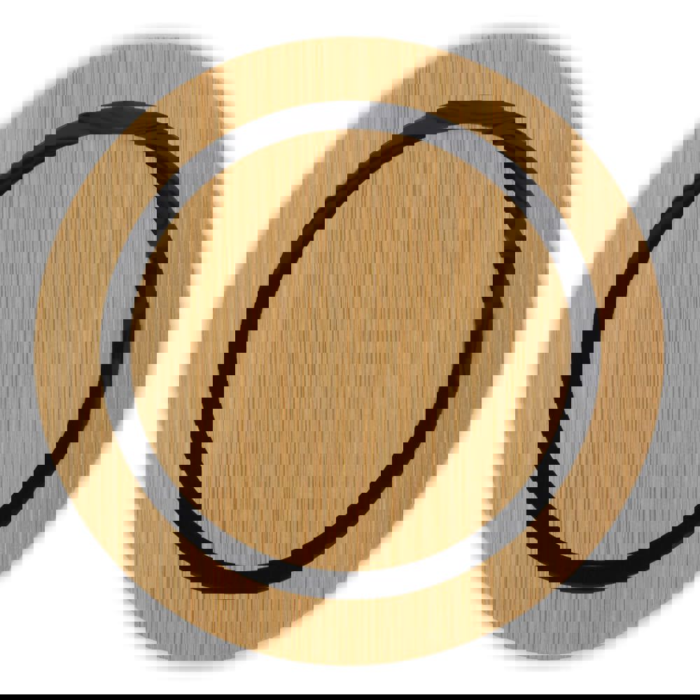 Bamboe 3W Speaker &amp; 5W Draadloze Oplader 