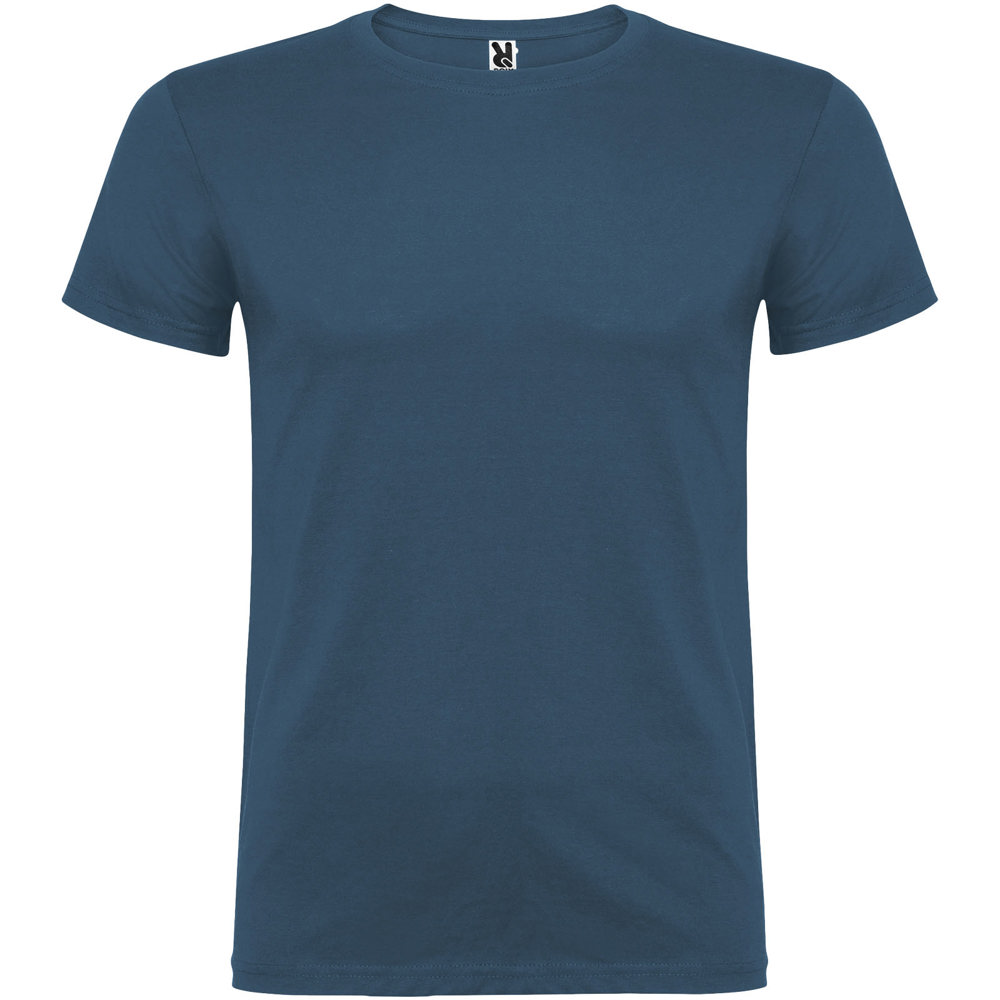 Beagle herenshirt met korte mouwen - Maanlichtblauw