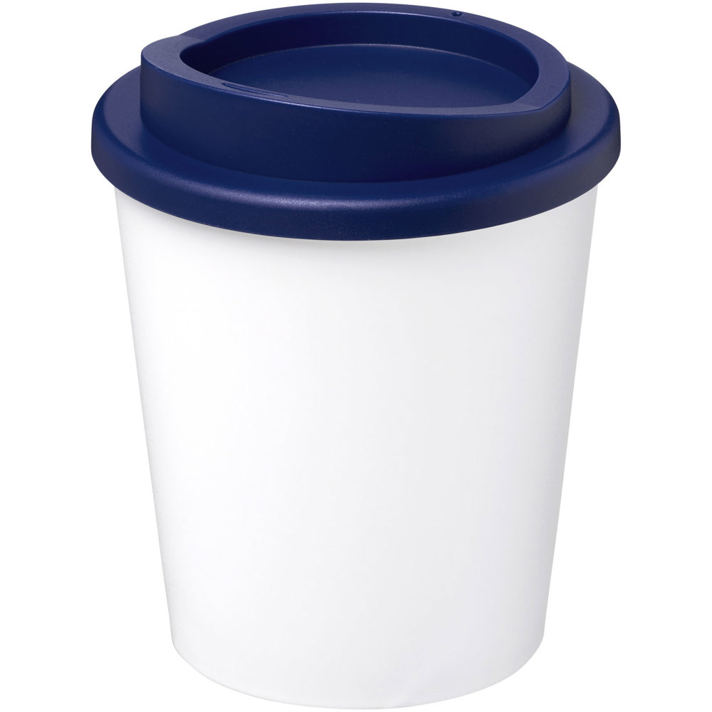 Americano® espresso 250 ml geïsoleerde beker - Wit, Blauw
