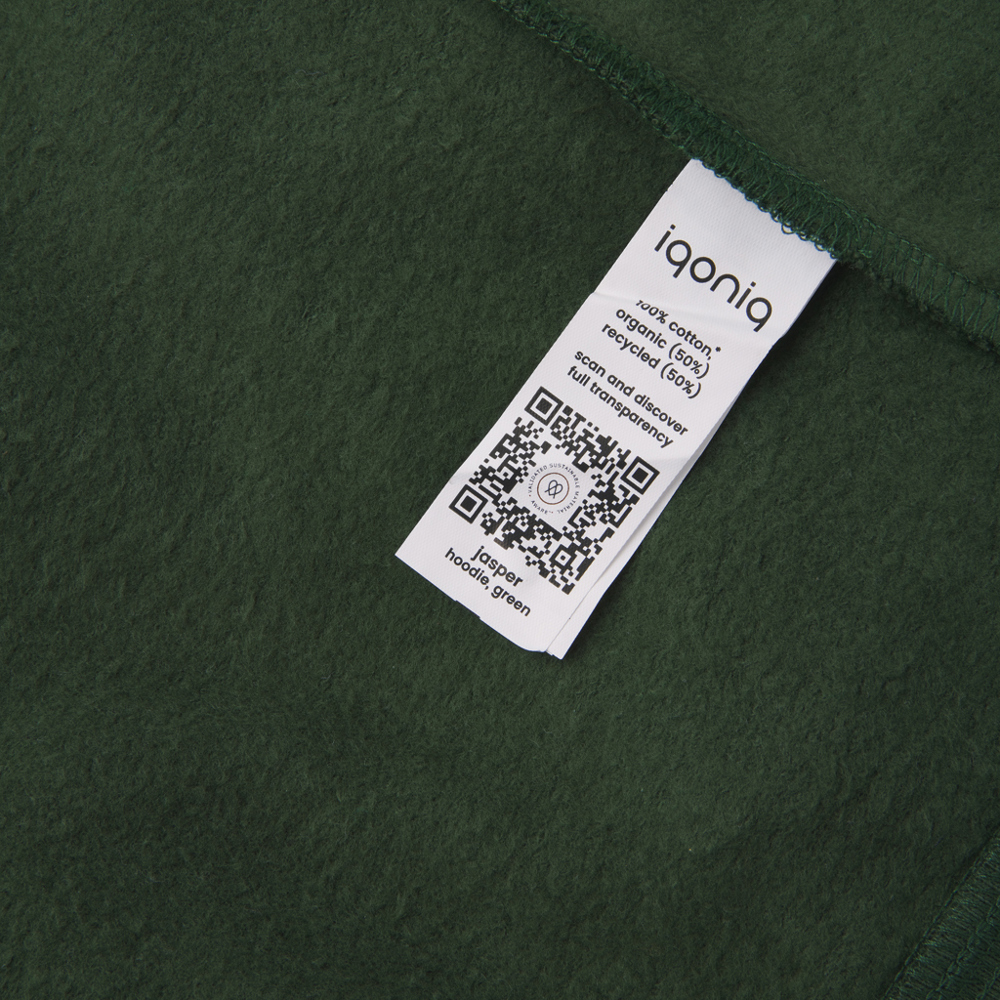 IQONIQ Jasper gerecycled katoen hoodie