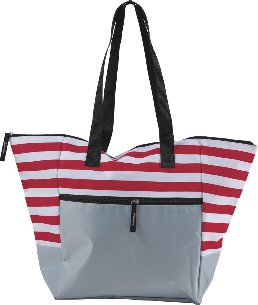 Polyester (600D) strandtas Gaston - Rood
