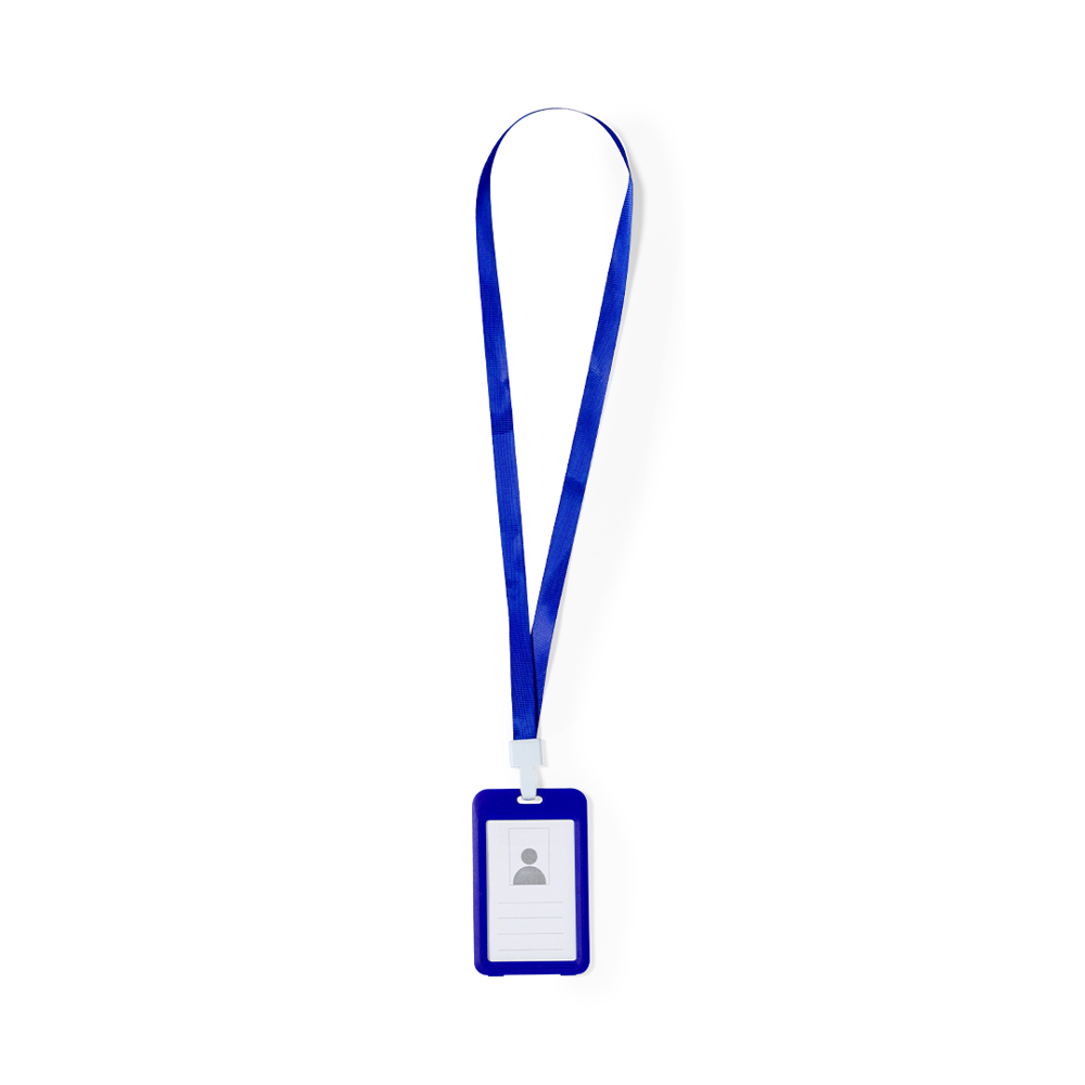 Badge Lanyard Fleck - AZUL