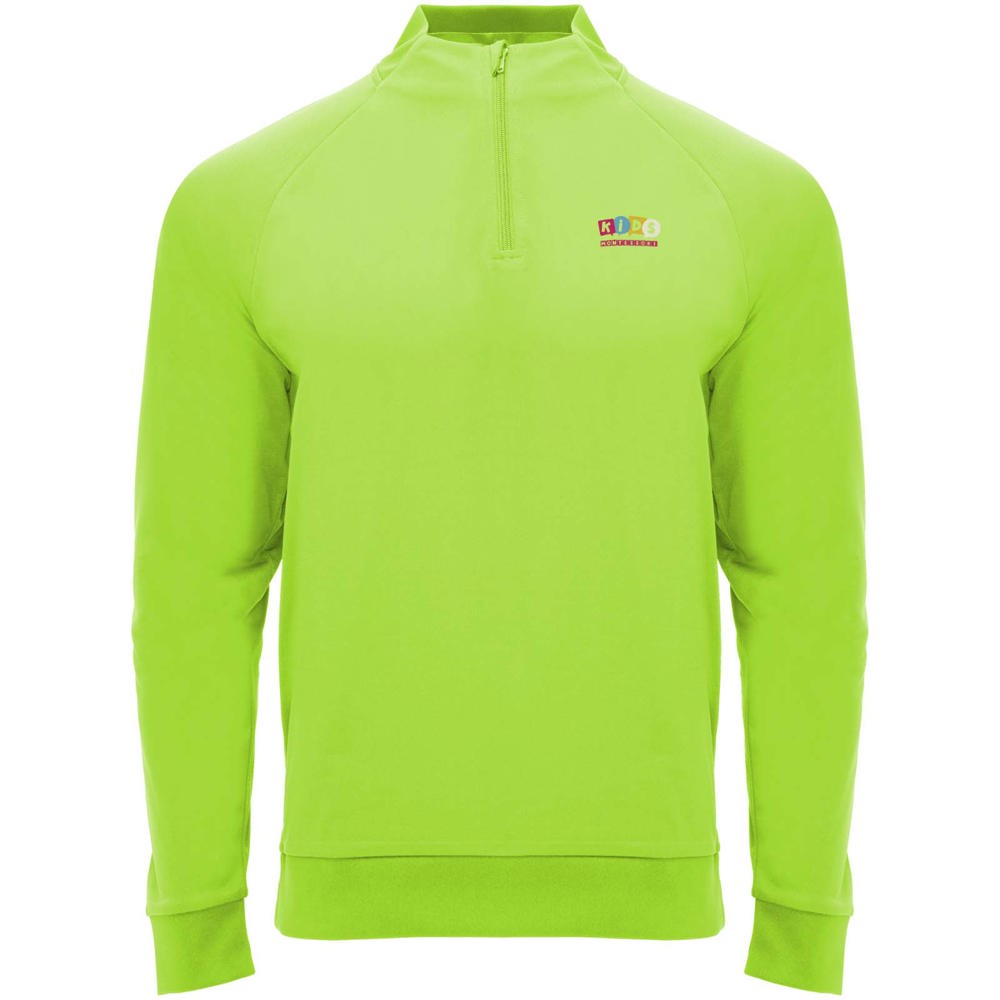 Epiro sweatshirt met lange mouwen en kwartrits voor kinderen