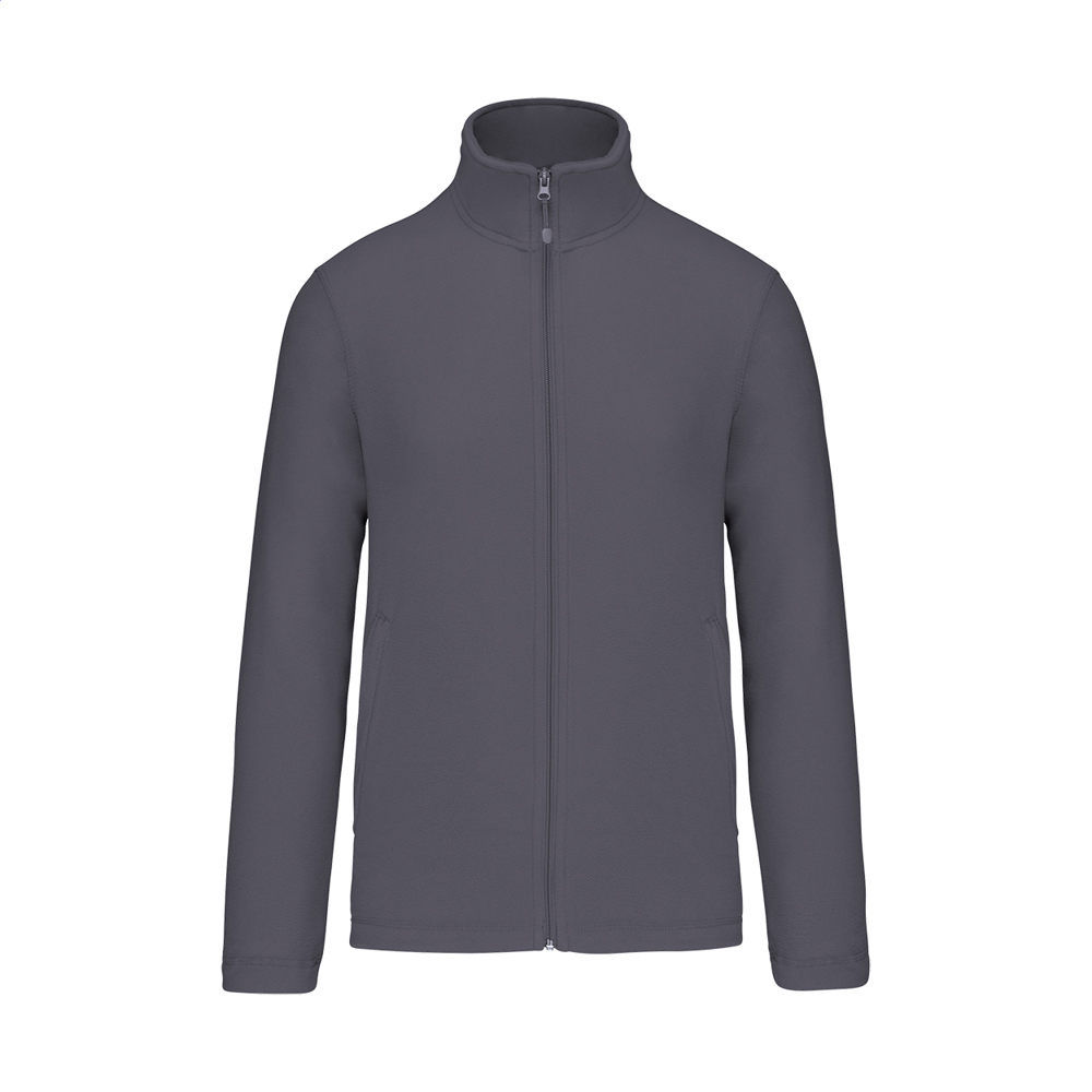 KA9102 - full zip fleece jas - Licht Grijs