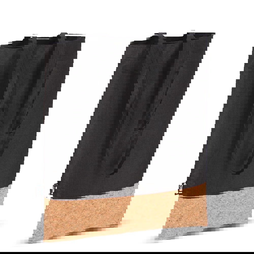 Draagtas R-PET &amp; kurk 35 x 40cm