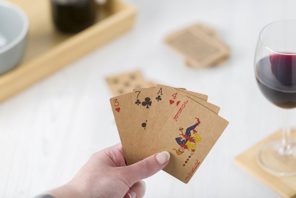 Gerecycled papieren speelkaarten Andreina