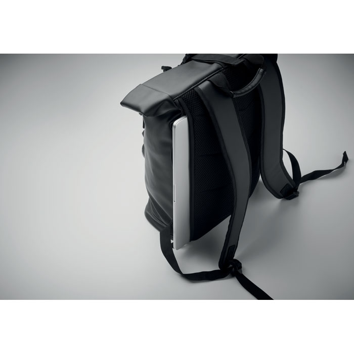 BAI ROLL - Laptop Rolltop rugzak PU