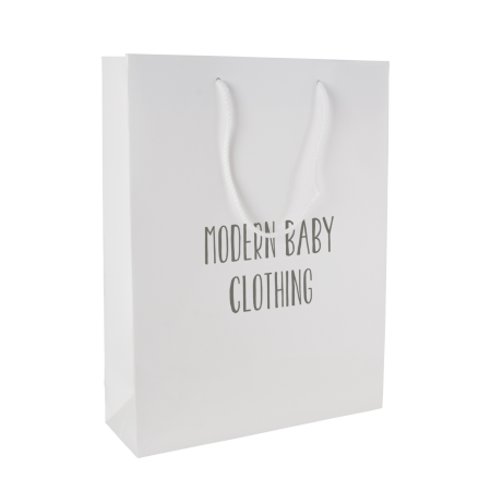 Glans gelamineerde papieren tas, 240x120x360 mm