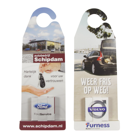 Autospiegelhanger met mints - custom made