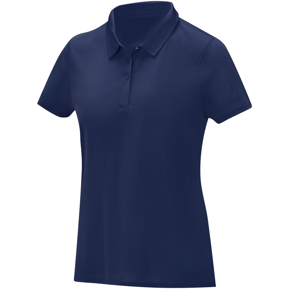 Deimos coolfit damespolo met korte mouwen - Marineblauw