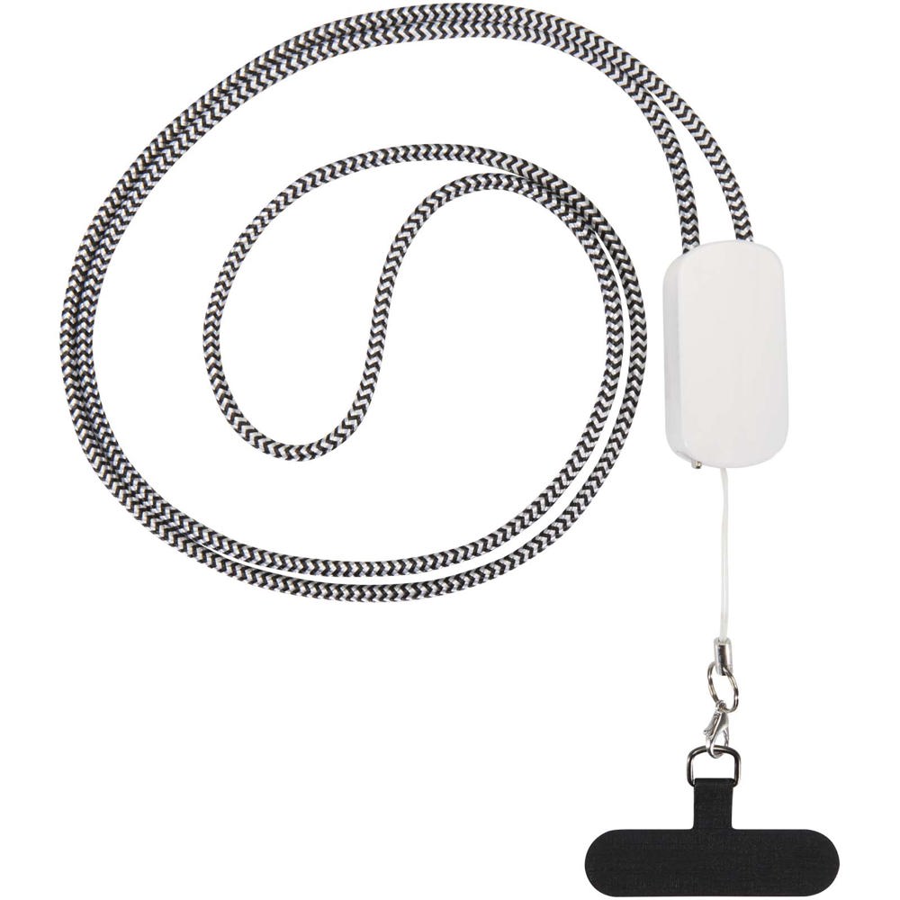 Anser gerecycleerde plastic smartphonesnoer met geïntegreerde 27W 5-in-1 kabel