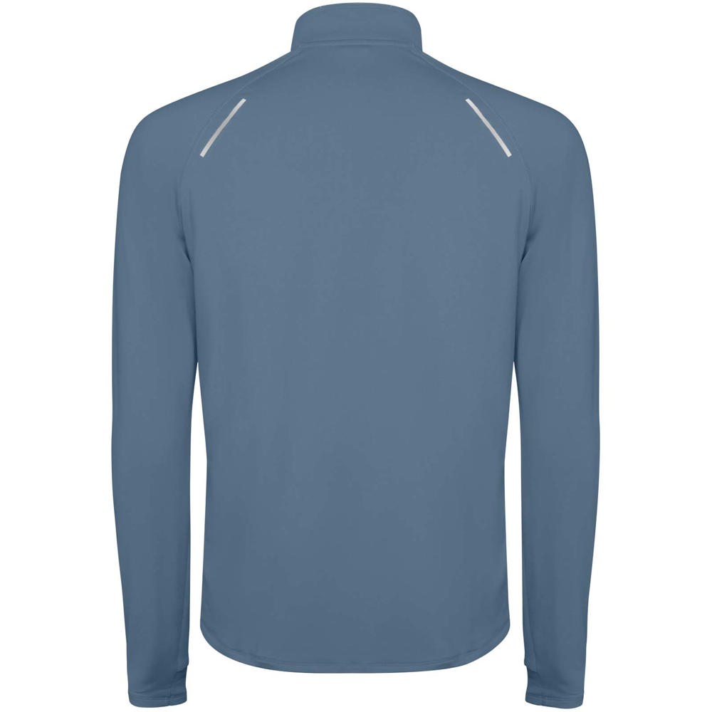 Estambul herensweater met lange mouwen en halve rits