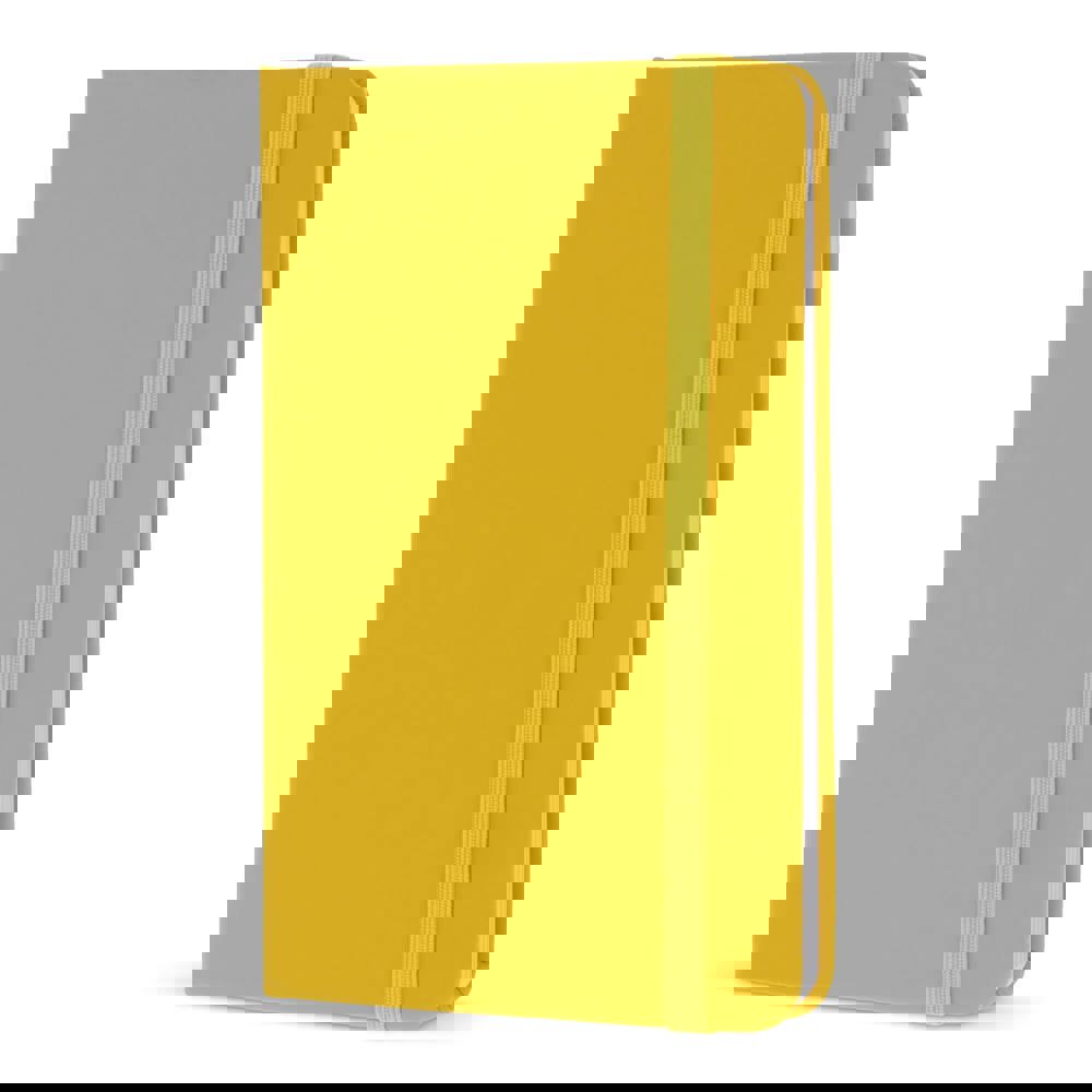 A6-notitieboek van PU - Geel