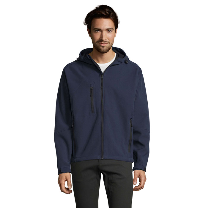 REPLAY MEN - REPLAY HEREN SOFTSHELL - Franse Marine