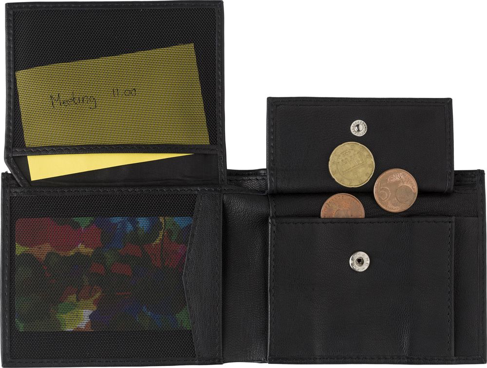 Leren portemonnee Yvonne