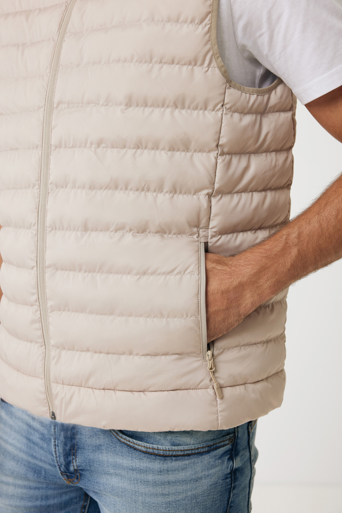 IQONIQ Meru heren gerecycled polyester bodywarmer