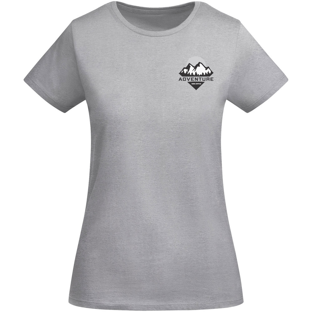 Breda biologisch katoenen dames T-shirt met korte mouwen
