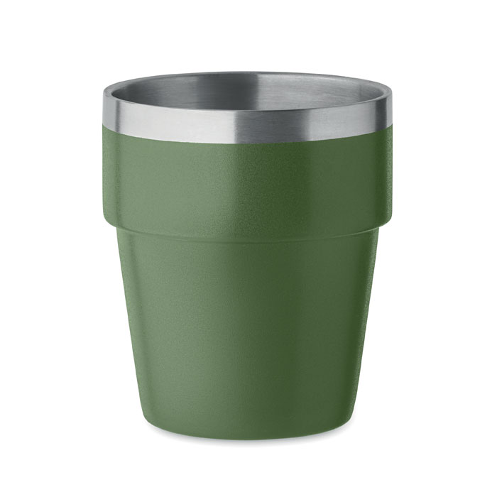 ACERITO - Dubbelwandige beker 250ml - Donker Marinegroen
