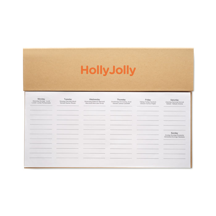 MEMWEEK - Weekplanner op bureaublad