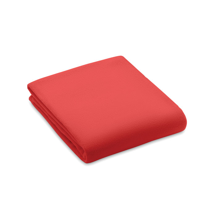 BOGDA - RPET fleece deken 130gr/m² - rood
