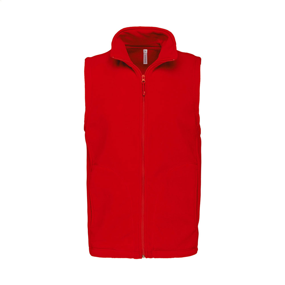 KA913 - fleece bodywarmer vest - Rood