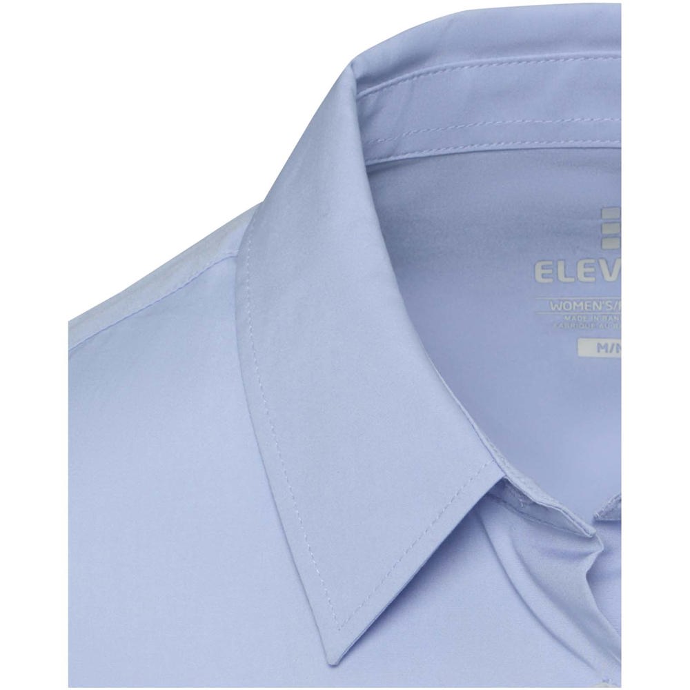 Carnelian poplin damesshirt