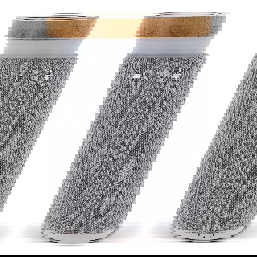 Bamboe 3W Speaker &amp; 5W Draadloze Oplader 