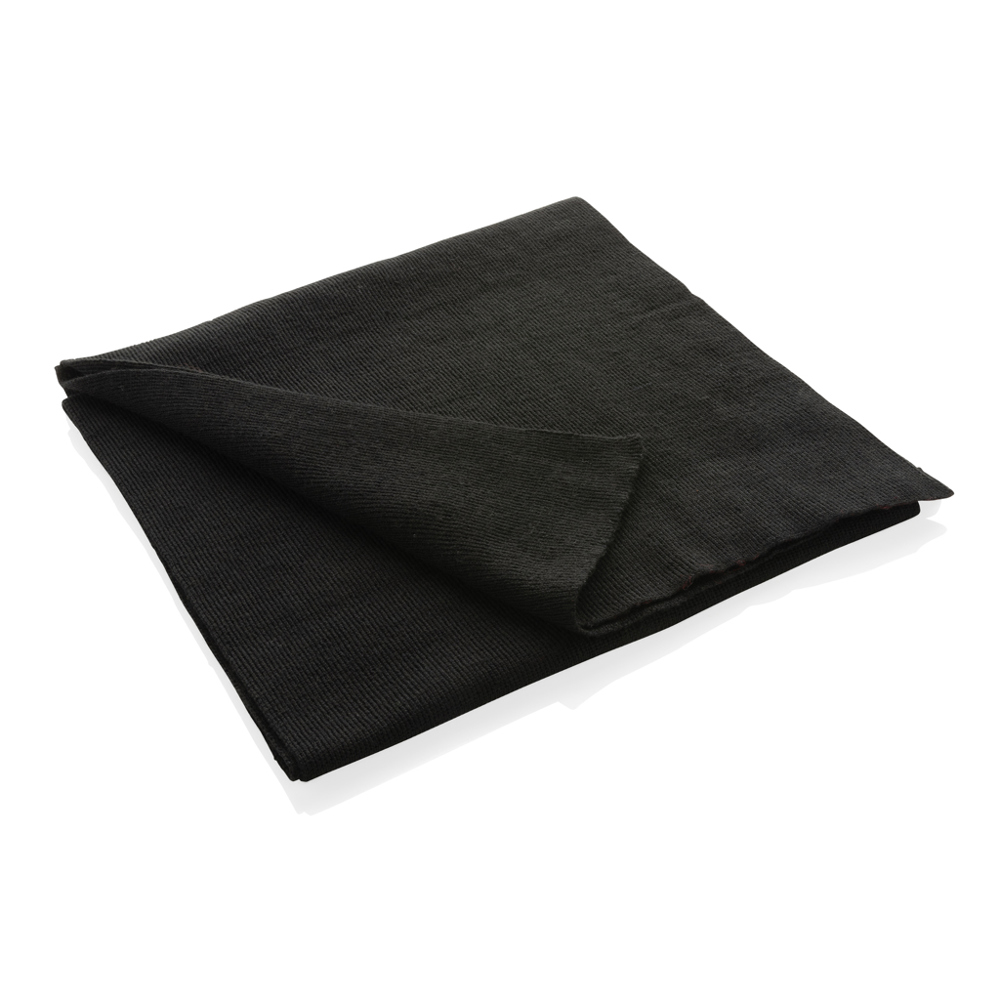 Elles AWARE™ Polylana® sjaal 180x30cm - zwart (± PMS Black)