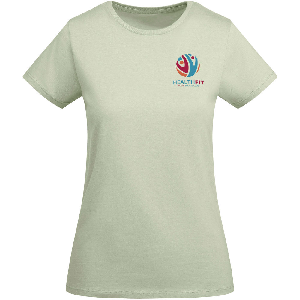 Breda biologisch katoenen dames T-shirt met korte mouwen