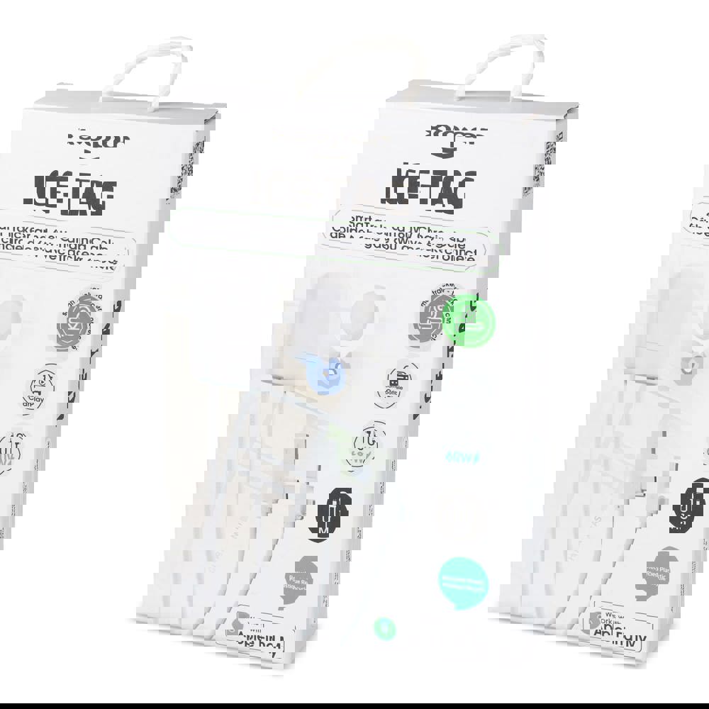 4034 - Xoopar Ice-Tag kabel voorzien van Find My tracker 