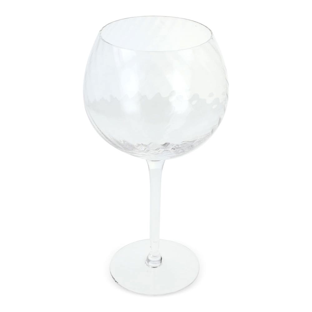 Byon Opacity set van 4 wijnglazen met stijlvol glaspatroon 470ml