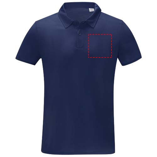 Deimos 105 g/m² coolfit herenpolo met korte mouwen