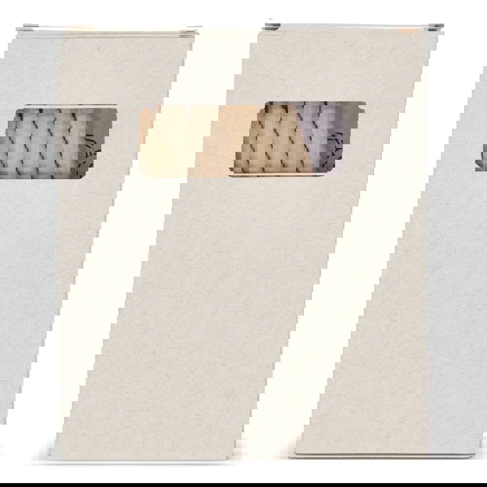 8-delige kleurset in gerecyclede melkpakdoos