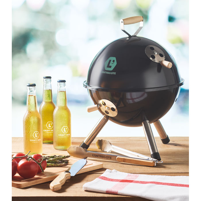 INIQ - Roestvrijstalen barbecue tang