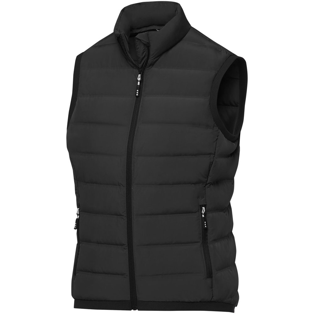 Macin geïsoleerde donzen dames bodywarmer - Zwart