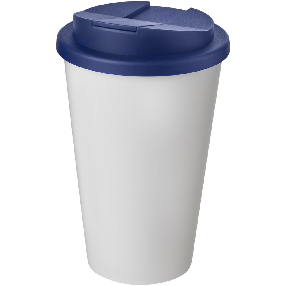 Americano® 350 ml geïsoleerde beker - Wit, Blauw