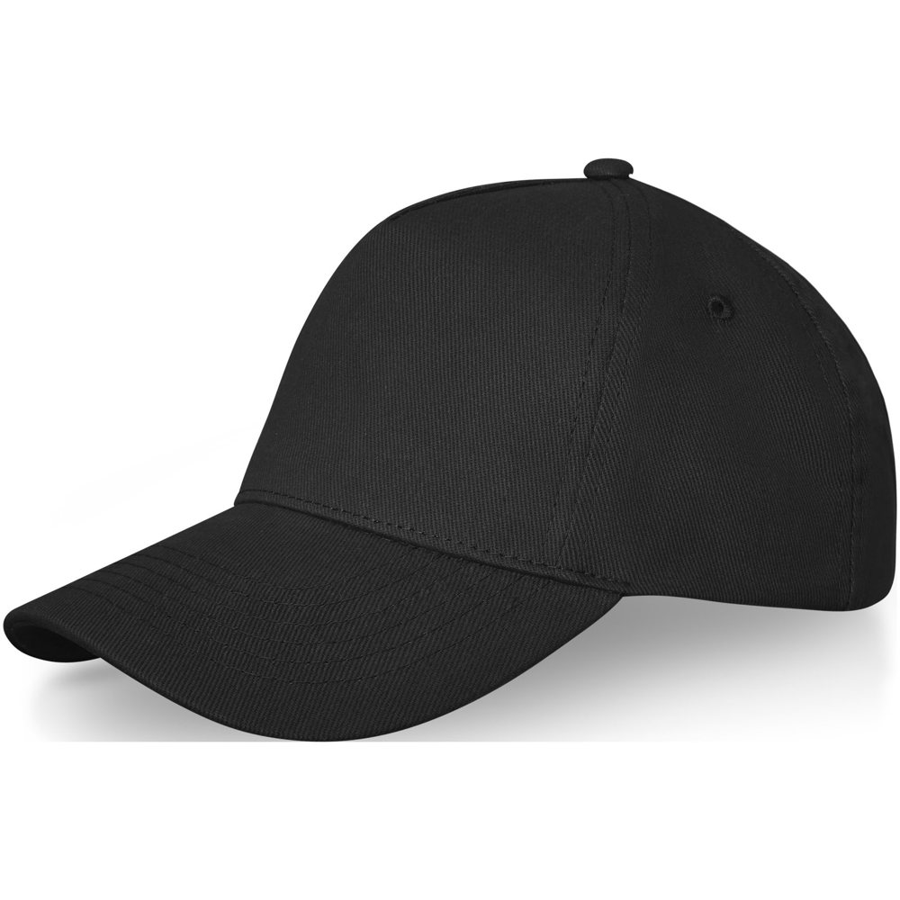 Doyle 5 panel cap - Zwart