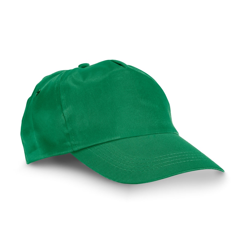 CAMPBEL. Polyester cap - Groen