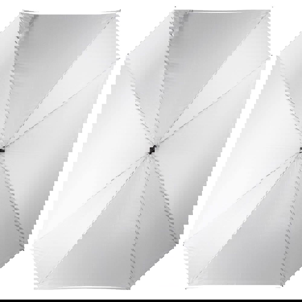 Deluxe vierkante paraplu met draaghoes 27” auto open