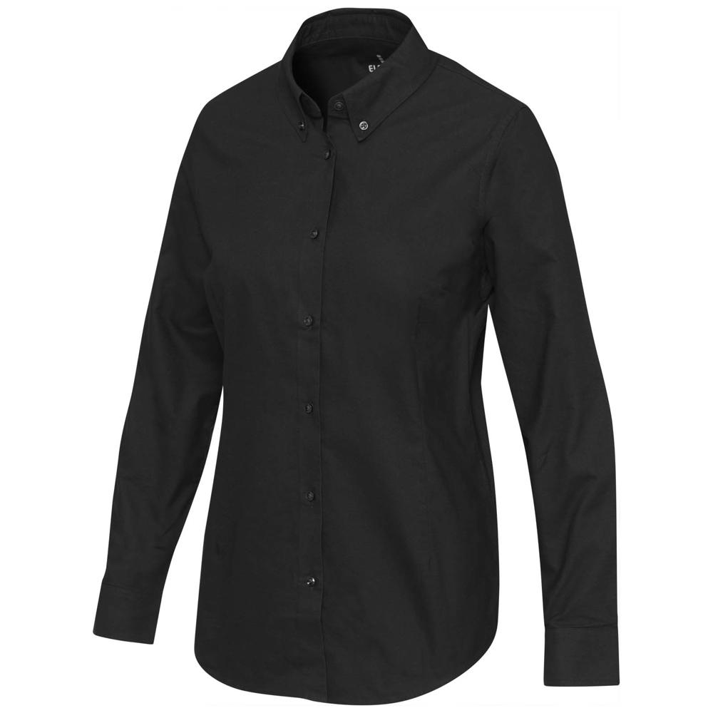 Sphene oxford damesshirt - Zwart