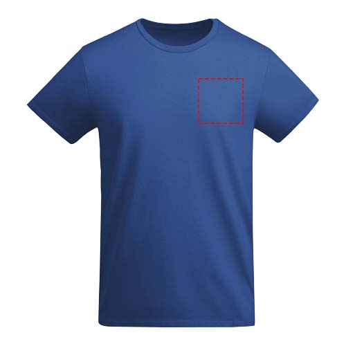 Breda biologisch katoenen herenshirt met korte mouwen