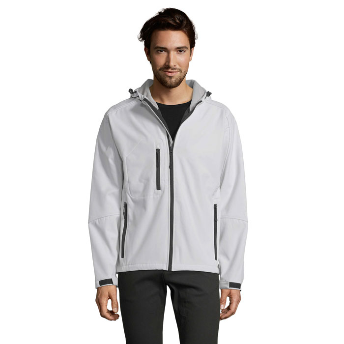 REPLAY MEN - REPLAY HEREN SOFTSHELL - Wit