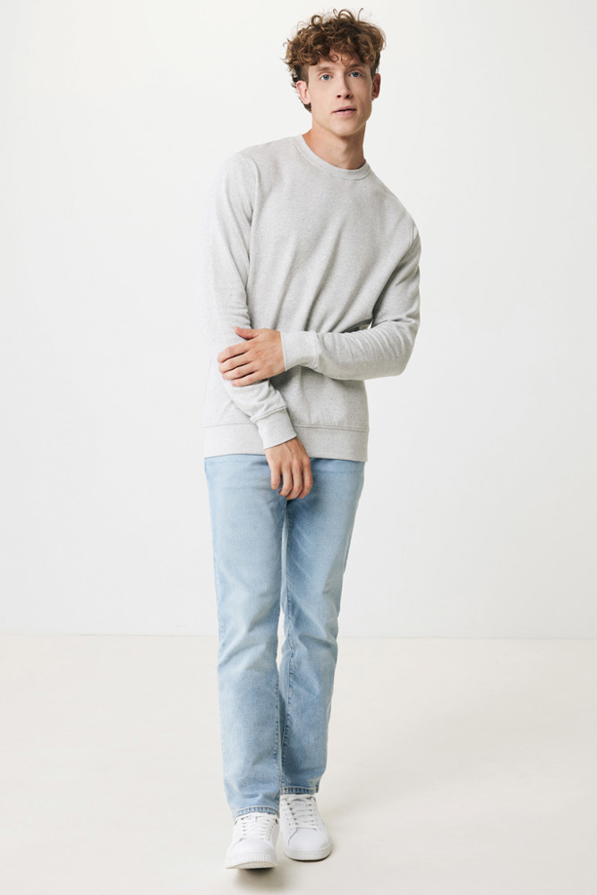 IQONIQ Denali gerecycled katoen sweater ongeverfd
