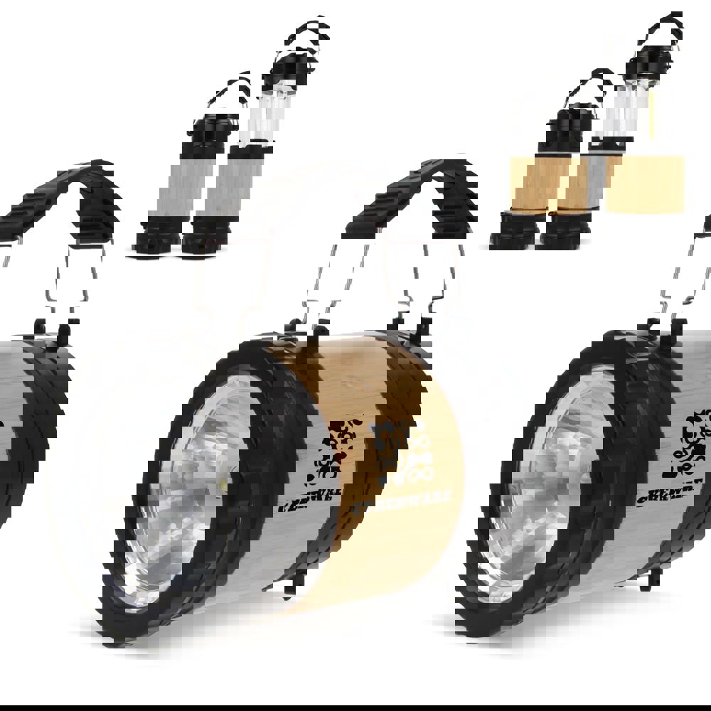 ABS &amp; Bamboe Lamp &amp; Zaklamp